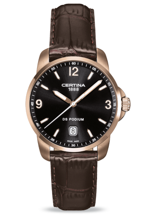 Certina DS Podium 3 Hands Gold