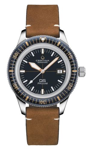 Certina DS PH200M Stainless Steel / Blue / Calf