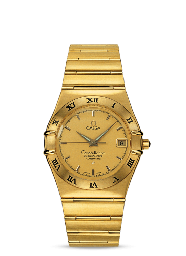 Omega Constellation Automatic 35.5 '95 Yellow Gold / Champagne