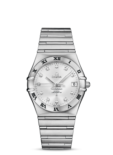 Omega Constellation Co-Axial 35.5 Stainless Steel / Silver / 160 Years