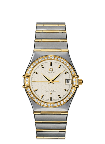 Omega Constellation Quartz 33.5 Stainless Steel / Yellow Gold / Diamond / Silver