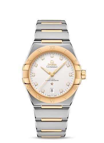 Omega Constellation Master Chronometer 39 Stainless Steel / Yellow Gold / Silver / Bracelet