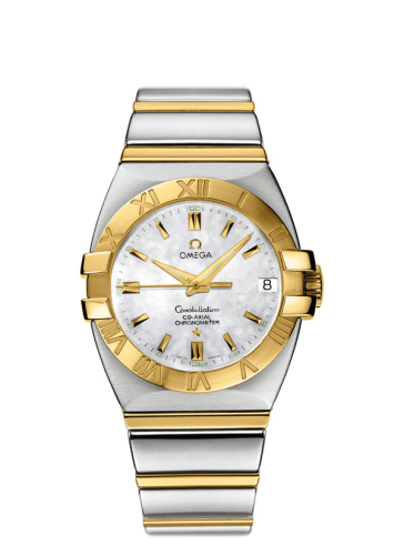 Omega Constellation Co-Axial 31 Double Eagle Stainless Steel / Yellow Gold / MOP