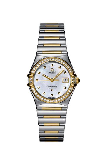 Omega Constellation Automatic 27.5 My Choice Stainless Steel / Yellow Gold / Diamond / MOP