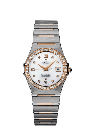 Omega Constellation Automatic 27.5 Stainless Steel / Red Gold / Diamond / MOP