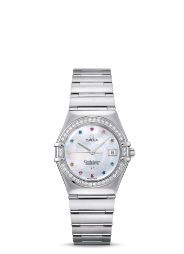 Omega Constellation Automatic 27.5 My Choice Stainless Steel / Diamond / MOP Iris