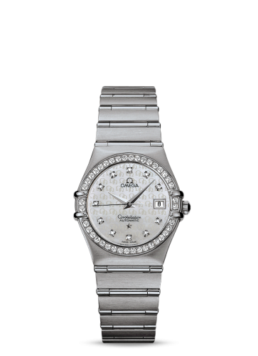 Omega Constellation Automatic 27.5 '95 Stainless Steel / Diamond / Silver Omega
