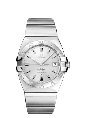 Omega Constellation Co-Axial 35 Double Eagle Stainless Steel / Silver