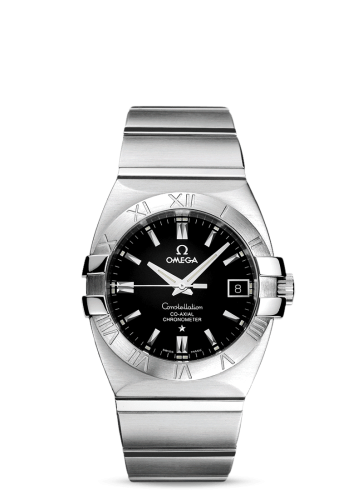 Omega Constellation Co-Axial 35 Double Eagle Stainless Steel / Black