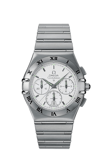 Omega Constellation Quartz 39 Chronograph Stainless Steel / Silver