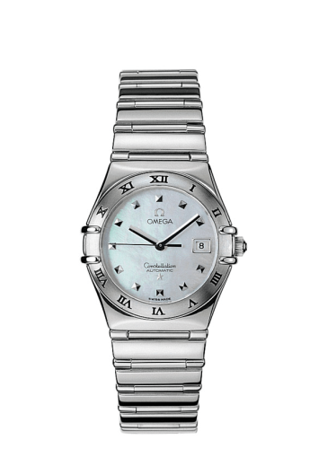 Omega Constellation Automatic 27.5 My Choice Stainless Steel / Diamond / MOP Iris