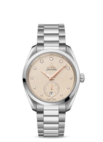Omega Seamaster Aqua Terra 150M Master Chronometer Small Seconds 38 Stainless Steel / Sand - Diamond / Bracelet