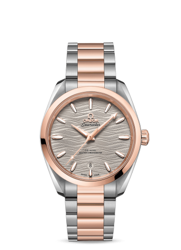 Omega Seamaster Aqua Terra 150M Master Chronometer 38 Stainless Steel / Sedna Gold / Grey-Waves / Bracelet
