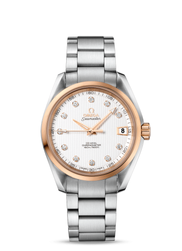 Omega Seamaster Aqua Terra 150M Co-Axial 38.5 Stainless Steel / Red Gold / Silver / Bracelet
