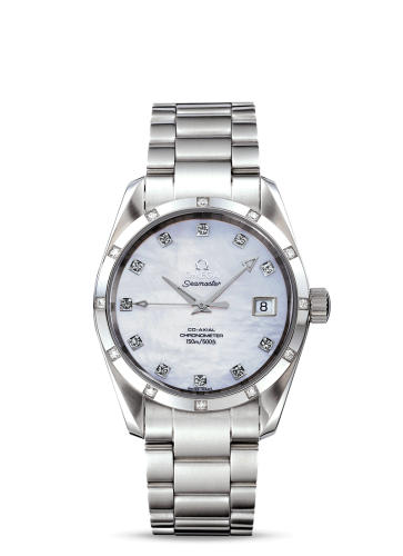 Omega Seamaster Aqua Terra 150M Co-Axial 36.2 Stainless Steel / Diamond / MOP / Bracelet