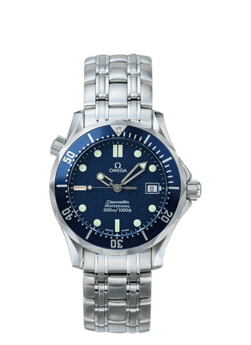 Omega Seamaster Diver 300M Quartz 36.25 Stainless Steel / Blue / Bracelet