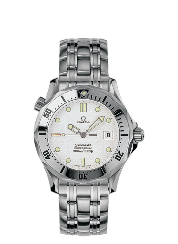 Omega Seamaster Diver 300M Quartz 36.25 Stainless Steel / White / Bracelet