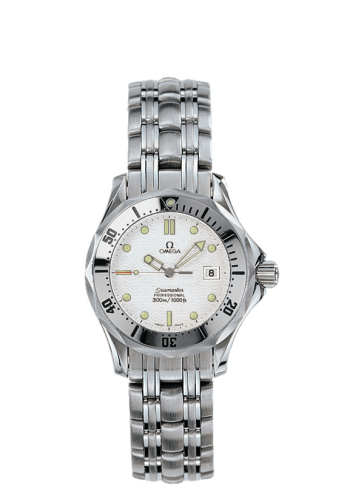 Omega Seamaster Diver 300M Quartz 28 Stainless Steel / White / Bracelet