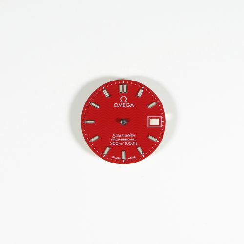 Omega Seamaster Diver 300M Quartz 28 Stainless Steel / Red / Bracelet / Marui