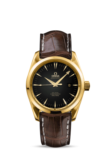Omega Seamaster Aqua Terra 150M Co-Axial 36.2 Yellow Gold / Black