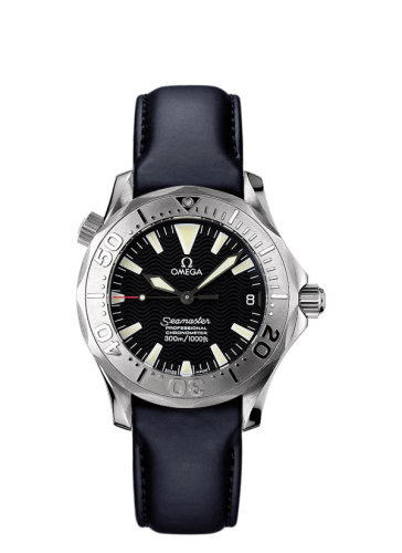 Omega Seamaster Diver 300M Automatic 36.25 White Gold / Black / Rubber