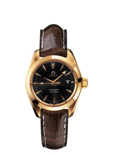 Omega Seamaster Aqua Terra 150M Quartz 29.2 Yellow Gold / Silver