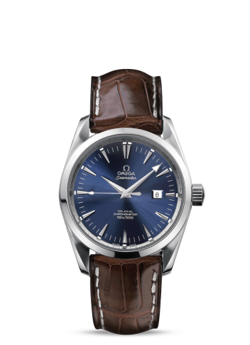 Omega Seamaster Aqua Terra 150M Co-Axial 36.2 Stainless Steel / Blue