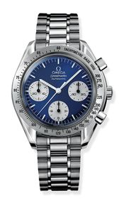 Omega Speedmaster Reduced Stainless Steel / Blue Inverted Panda / Bracelet / Japan