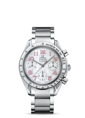 Omega Speedmaster Reduced Ladies Stainless Steel / MOP / Pink / Bracelet