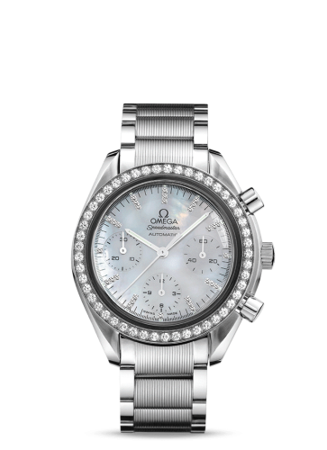 Omega Speedmaster Reduced Ladies Stainless Steel / Diamond / MOP / Bracelet