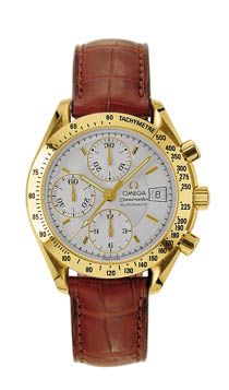 Omega Speedmaster Date 39 Yellow Gold / Silver