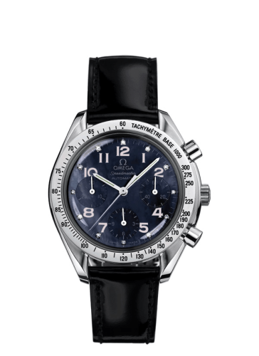 Omega Speedmaster Reduced Ladies Stainless Steel / Blue MOP