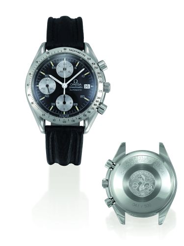 Omega Speedmaster Date 38 Stainless Steel / Black / Albertville Winter Olympics