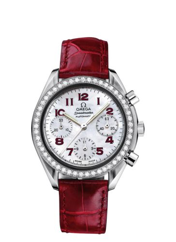 Omega Speedmaster Reduced Ladies Stainless Steel / Diamond / MOP