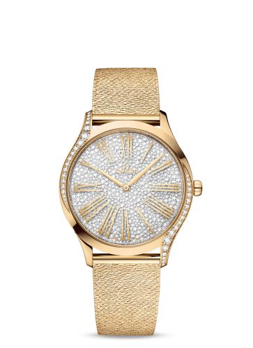 Omega De Ville Trésor 36 Moonshine Gold / Diamond / Mesh