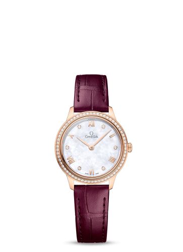 Omega De Ville Quartz 27.5 Sedna Gold - Diamond / MOP - Diamond