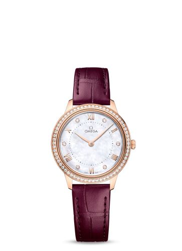 Omega De Ville Quartz 30 Sedna Gold - Diamond / MOP - Diamond