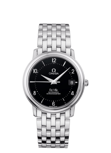 Omega De Ville Prestige Automatic 34.7 Stainless Steel / Black / Bracelet