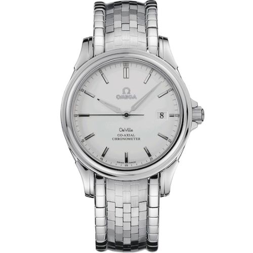 Omega De Ville Co-Axial 37.5 Stainless Steel / White / Bracelet