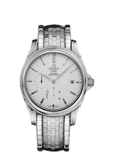 Omega De Ville Prestige Co-Axial 38.7 Power Reserve Stainless Steel / Silver / Bracelet