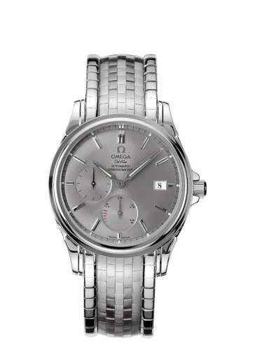 Omega De Ville Prestige Co-Axial 38.7 Power Reserve Stainless Steel / Grey / Bracelet