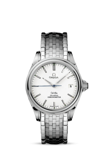 Omega De Ville Co-Axial 35 Stainless Steel / Silver / Bracelet