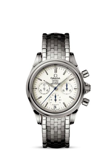 Omega De Ville Co-Axial Chronograph 35 Stainless Steel / Silver / Bracelet