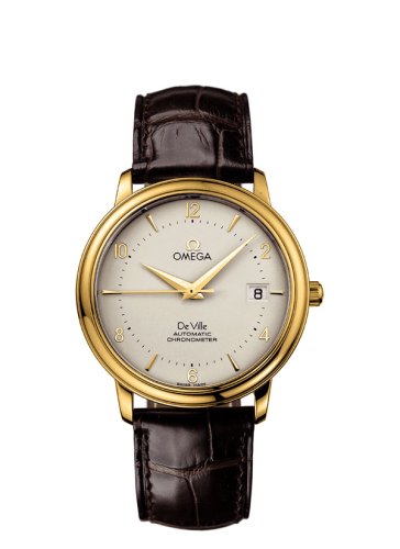 Omega De Ville Prestige Automatic 36.5 Yellow Gold / Silver
