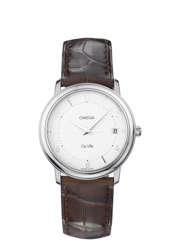 Omega De Ville Prestige Quartz 34.4 Stainless Steel / Silver