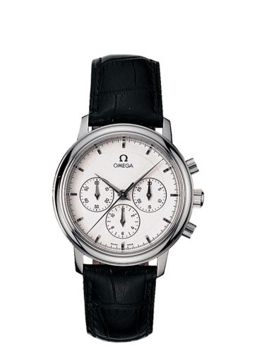 Omega De Ville Prestige Chronograph Stainless Steel / Silver