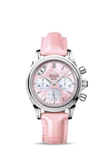 Omega De Ville Co-Axial 35 Chronograph Stainless Steel / MOP