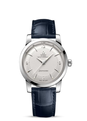 Omega Seamaster 1948 Central Seconds Stainless Steel / Silver / Leather