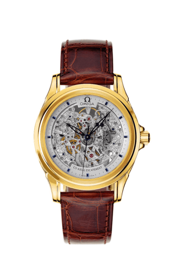 Omega De Ville Co-Axial 37.5 Yellow Gold / Skeleton