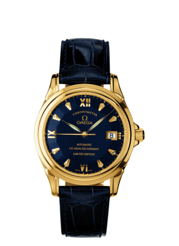 Omega De Ville Co-Axial 37.5 Red Gold / Blue / LTD